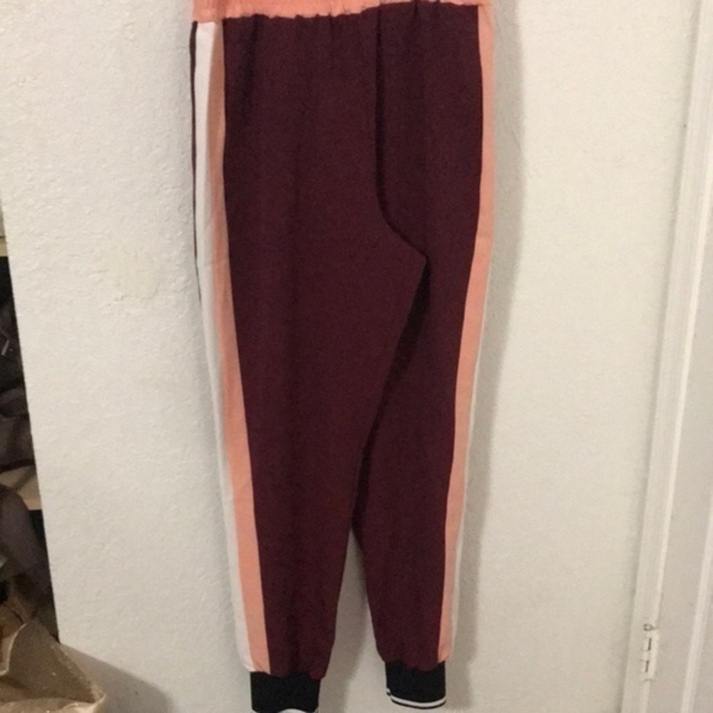 Velvet heart jogger pants